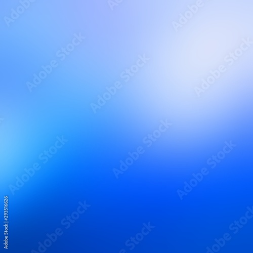 Lens flare blue soft transparent background. Impressive sky abstract blurry illustration. Fresh cold air.