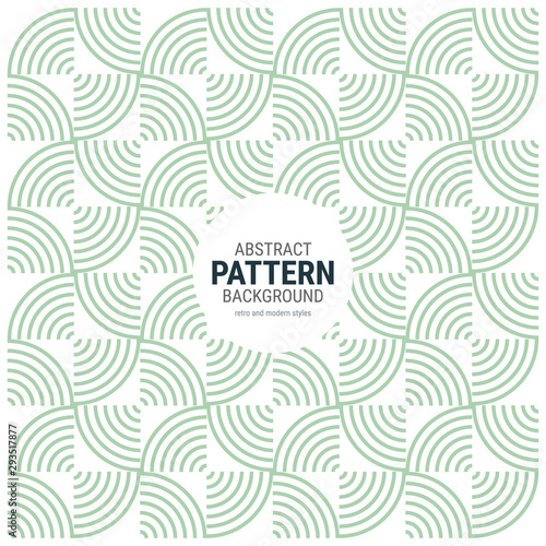 Abstract pattern background with arches
