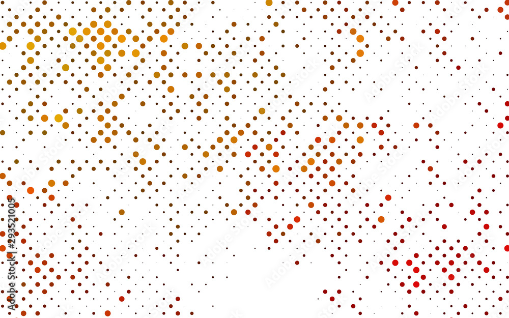 Light Yellow, Orange vector template with circles. Beautiful colored illustration with blurred circles in nature style. Design for business adverts. Light Yellow, Orange vector template with circles. Beautiful colored illustration with blurred circles in nature style. Design for business adverts.