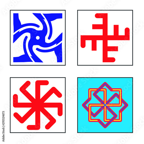 swastika pattern collection 2