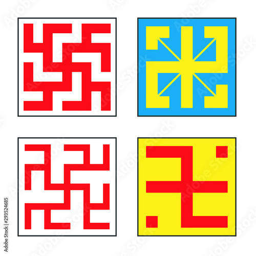swastika pattern collection 3