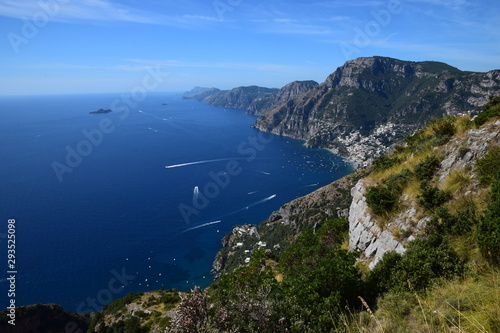 Costiera Amalfitana - panorama dal sentiero degli Dei