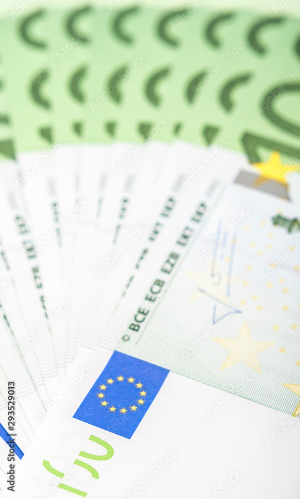Fototapeta premium Euro banknotes