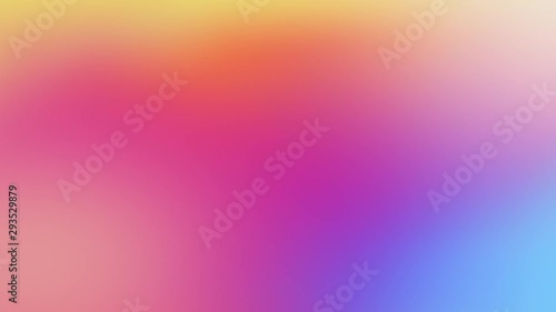 Abstract colorful animation horizontal neon gradient motion smooth packshot presentation background