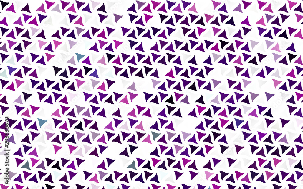 Light Purple vector seamless layout with lines, triangles. Abstract gradient illustration with triangles. Pattern for trendy fabric, wallpapers. Light Purple vector seamless layout with lines, triangles. Abstract gradient illustration with triangles. Pattern for trendy fabric, wallpapers.