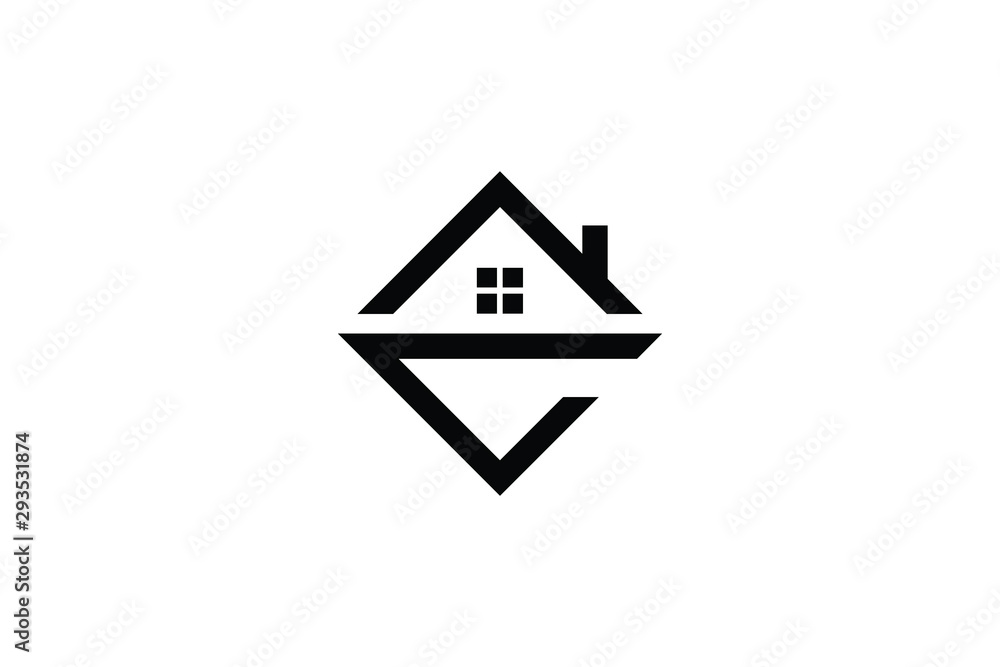 Letter Z ZV VZ in vector for Real Estate , Property and Construction ...