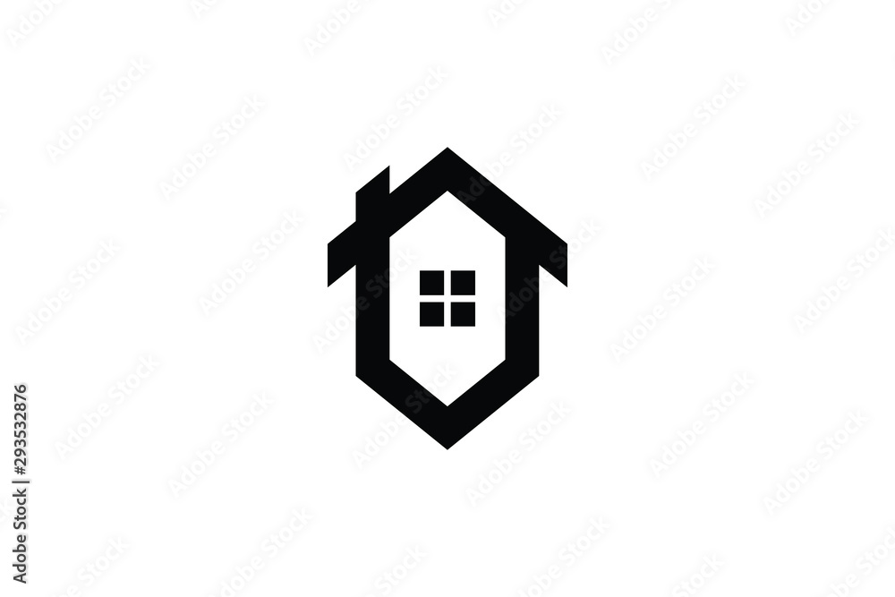 Fototapeta premium Letter O in vector for Real Estate , Property and Construction Logo design for business corporate sign. Minimal logo design template on white background.