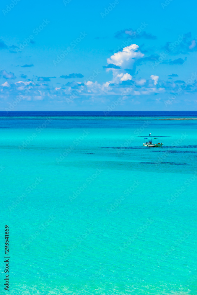 Fototapeta premium 伊平屋島の海