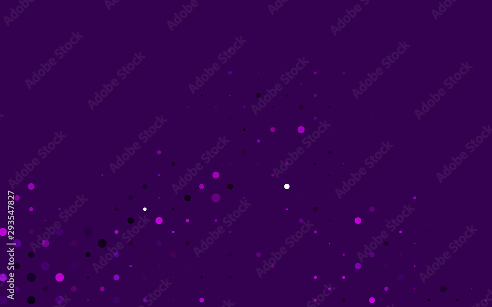 Light Purple vector backdrop with dots. Blurred decorative design in abstract style with bubbles. Pattern of water, rain drops. Light Purple vector backdrop with dots. Blurred decorative design in abstract style with bubbles. Pattern of water, rain drops.
