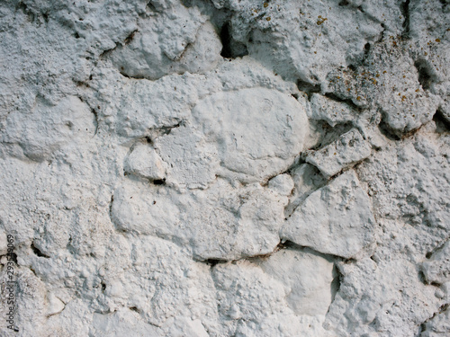 White stone wall