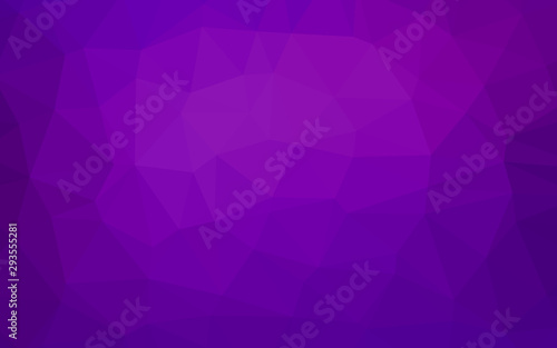 Light Purple vector abstract mosaic background. Colorful illustration in abstract style with gradient. Template for your brand book.