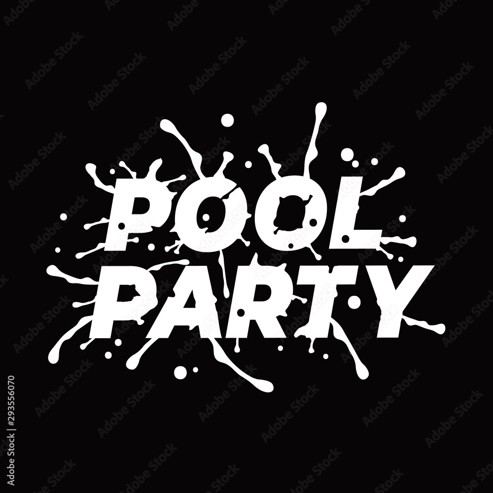 Pool Party Logo - Free Vectors & PSDs to Download