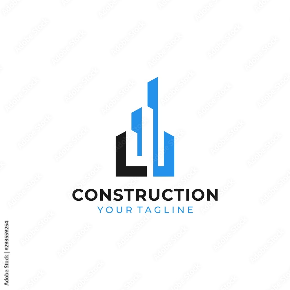 Construction Logo Images Stock Vectors