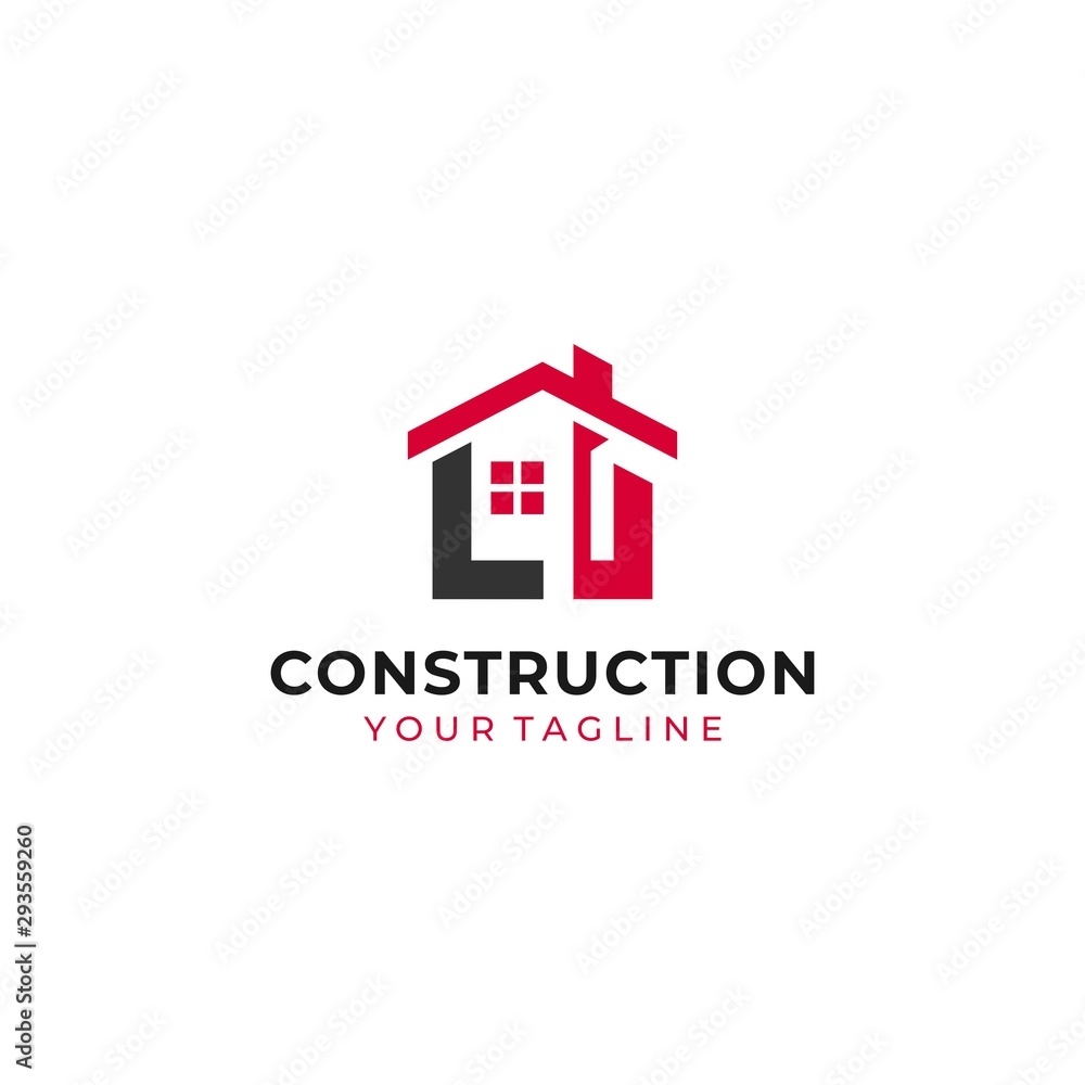 Construction Logo Images Stock Vectors
