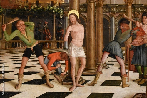 flagellazione di Cristo - Pietro Befulco detto Pietro Buono