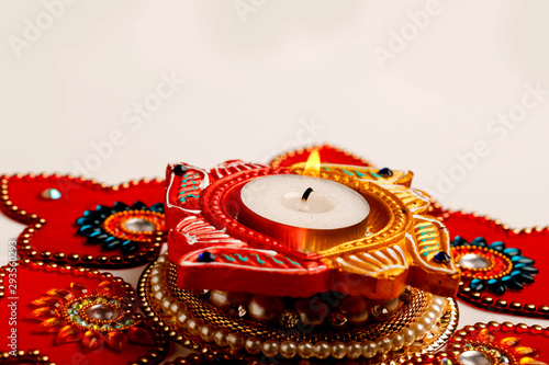 Indian Festival Diwali , Diwali oil Lamp 