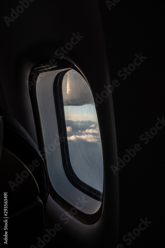 Cielo desde un avión 