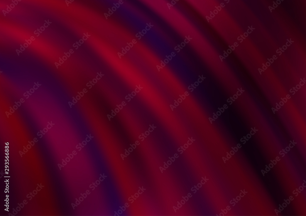 Fototapeta premium Dark Purple vector template with bubble shapes. Shining crooked illustration in marble style. New composition for your brand book.