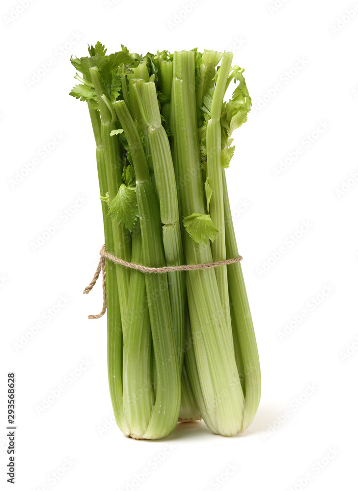 Obraz premium celery on a white background 