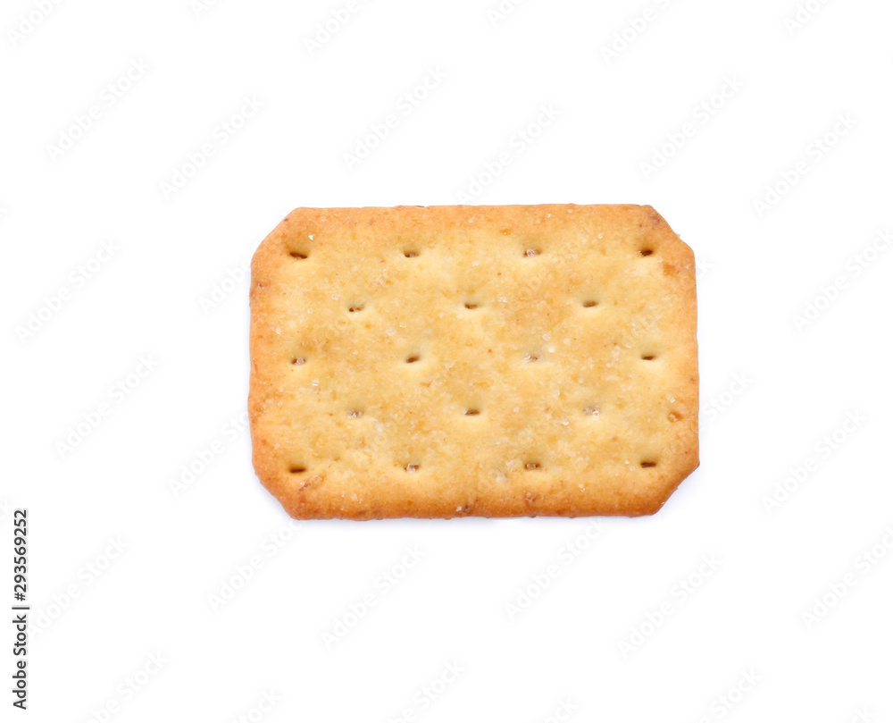 Cracker isolated on white Cracker isolated on white
