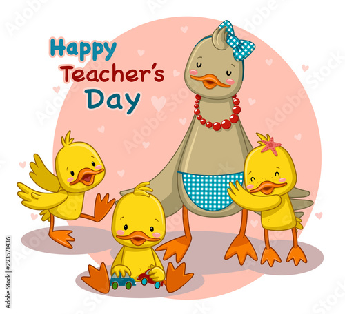 Happy Teachers Day   vector