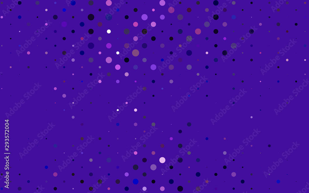 Light Purple vector pattern with spheres. Abstract illustration with colored bubbles in nature style. Pattern of water, rain drops. Light Purple vector pattern with spheres. Abstract illustration with colored bubbles in nature style. Pattern of water, rain drops.