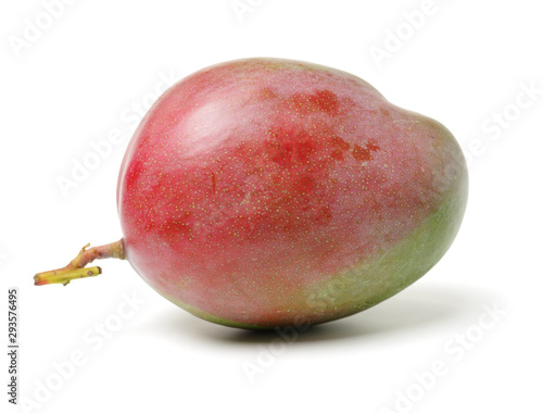 Konstfotografi mangos on white background
