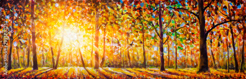 Extra wide panorama of gorg...