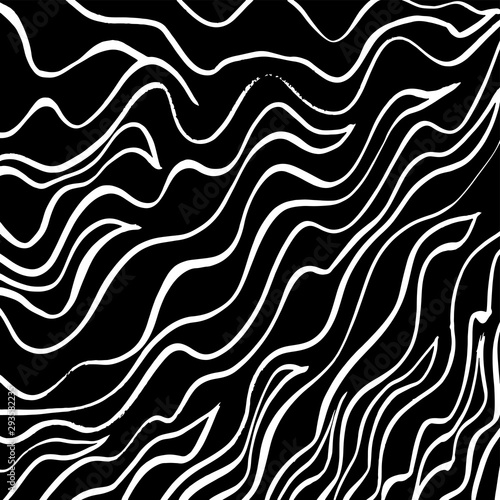 Brush texture pattern. Grunge vector.