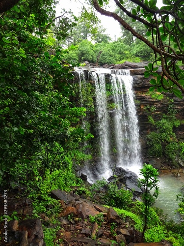 waterfall in forest