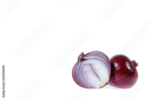 copy spacered grapes isolated on white background