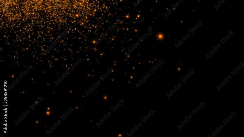 glitter particules background