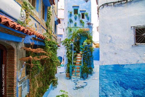 The famous blue city of Chefchaouen.