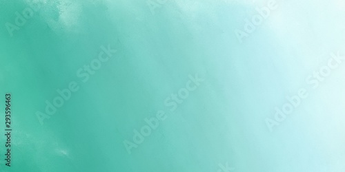 abstract diffuse painting background with medium aqua marine, light cyan and powder blue color and space for text. can be used for background or wallpaper