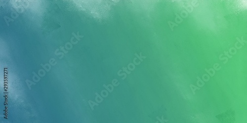 fine brushed / painted background with blue chill, medium aqua marine and cadet blue color and space for text. can be used for background or wallpaper