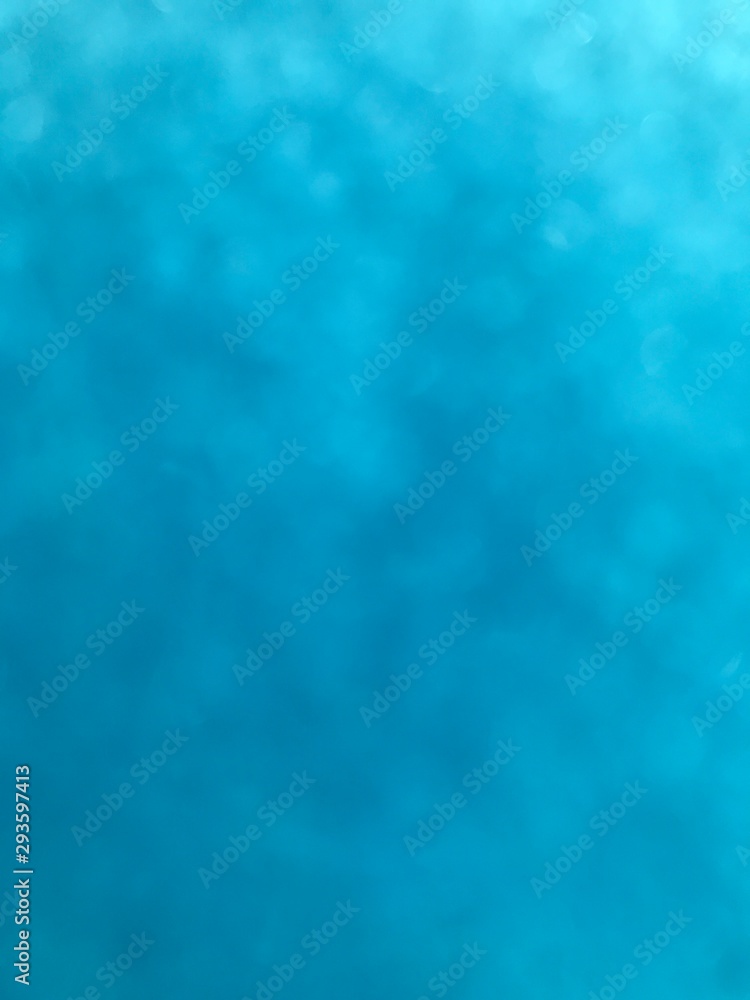 Abstract aqua blue blur background 