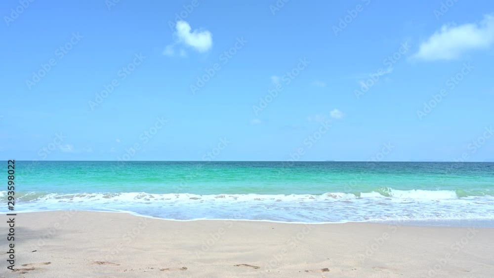 amazing the beach tropical andaman, phuket, thailand on sandy shore. Beautiful Summer holiday. Natural,4K footage amazing the beach tropical andaman, phuket, thailand on sandy shore. Beautiful Summer holiday. Natural,4K footage