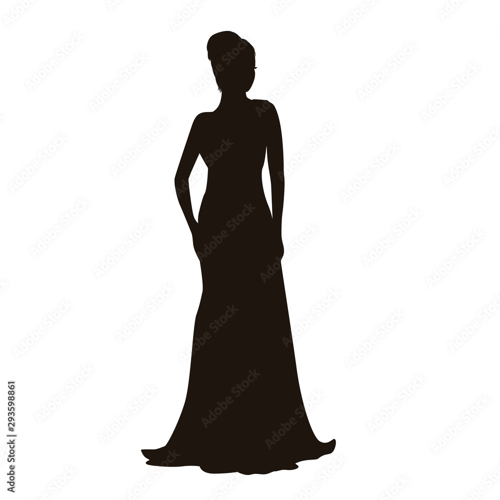 Fashion Model Silhouette Fashion Model Silhouette