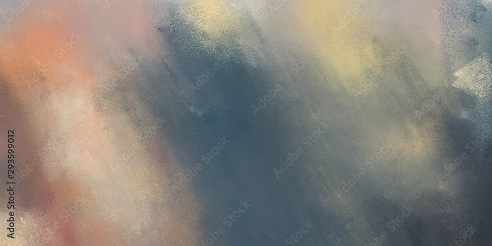 abstract soft grunge texture painting with gray gray, dark slate gray and tan color and space for text. can be used for cover design, poster, advertising