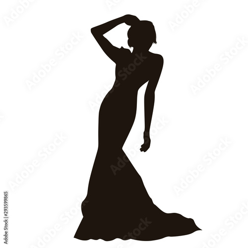 Fashion Model Silhouette