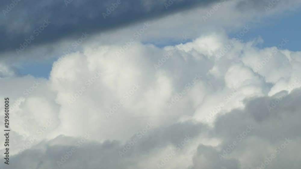Clouds. Dramatic gray sky, Germany Clouds. Dramatic gray sky, Germany