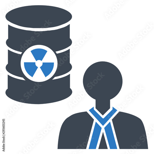 Litigation Paralegal- Medical Mal Practice Defense, Personal Injury Law Vector Icon