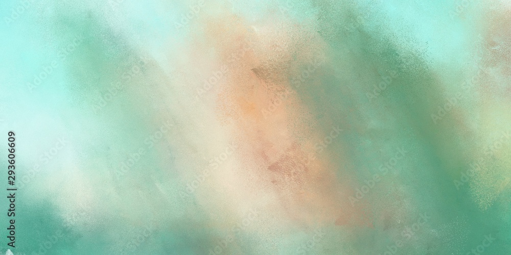 abstract diffuse art painting with silver, ash gray and dark sea green color and space for text. can be used as wallpaper or texture graphic element