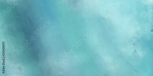 abstract fine brushed background with medium aqua marine, light blue and teal blue color and space for text. can be used as wallpaper or texture graphic element