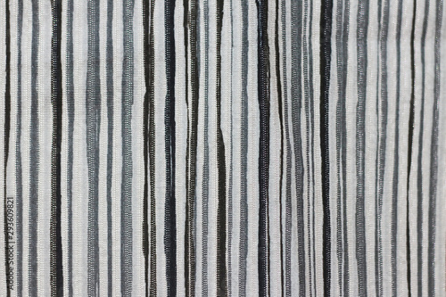 Black Striped fabric texture background