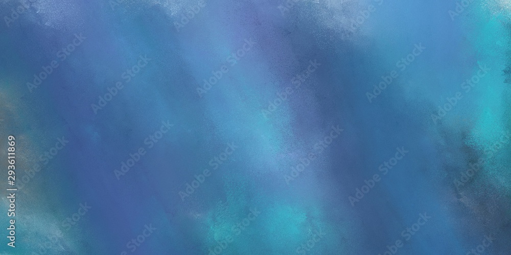 abstract soft grunge texture painting with steel blue, corn flower blue and dark slate gray color and space for text. can be used for business or presentation background