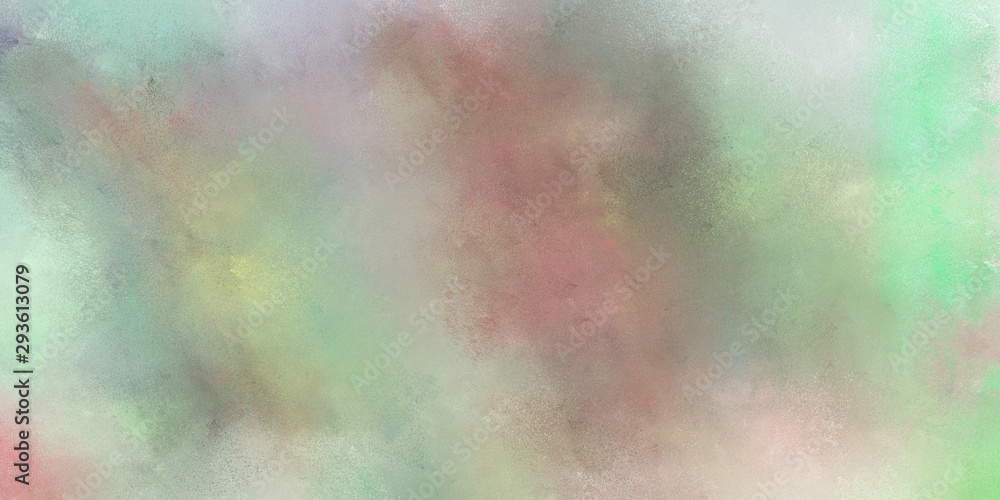 abstract soft grunge texture painting with dark gray, tea green and light gray color and space for text. can be used for cover design, poster, advertising