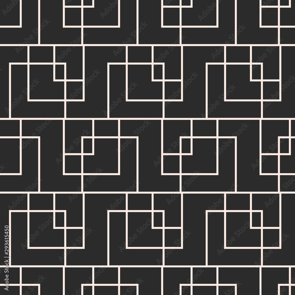 Retro geometric seamless pattern Retro geometric seamless pattern