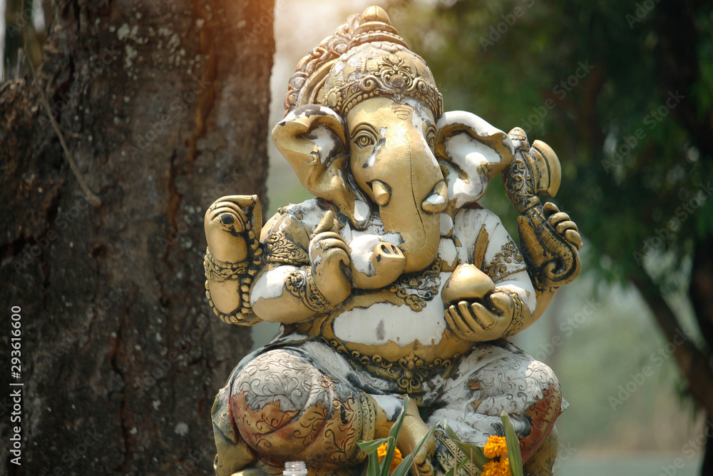 The Statue of Ganesha God of Infergrity.