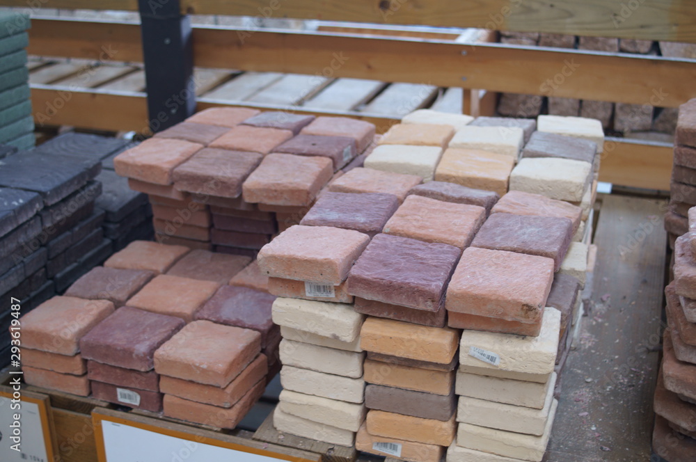 Brick block tile gardening department Brick block tile gardening department